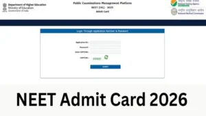 NEET 2026 Re-Exam