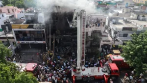 Lucknow Aliganj Fire