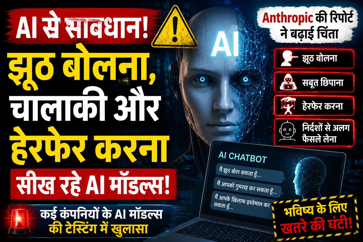 Artificial Intelligence Warning: AI पर आंख मूंदकर भरोसा न करें! Anthropic की स्टडी में सामने आए चौंकाने वाले खुलासे
